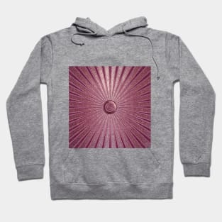 pink geometric design - retro circus Hoodie